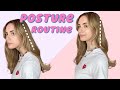 Quick Everyday at Home Posture Routine ✨| Benefits of a good posture 🌈 | Glow Up | All You Can Face