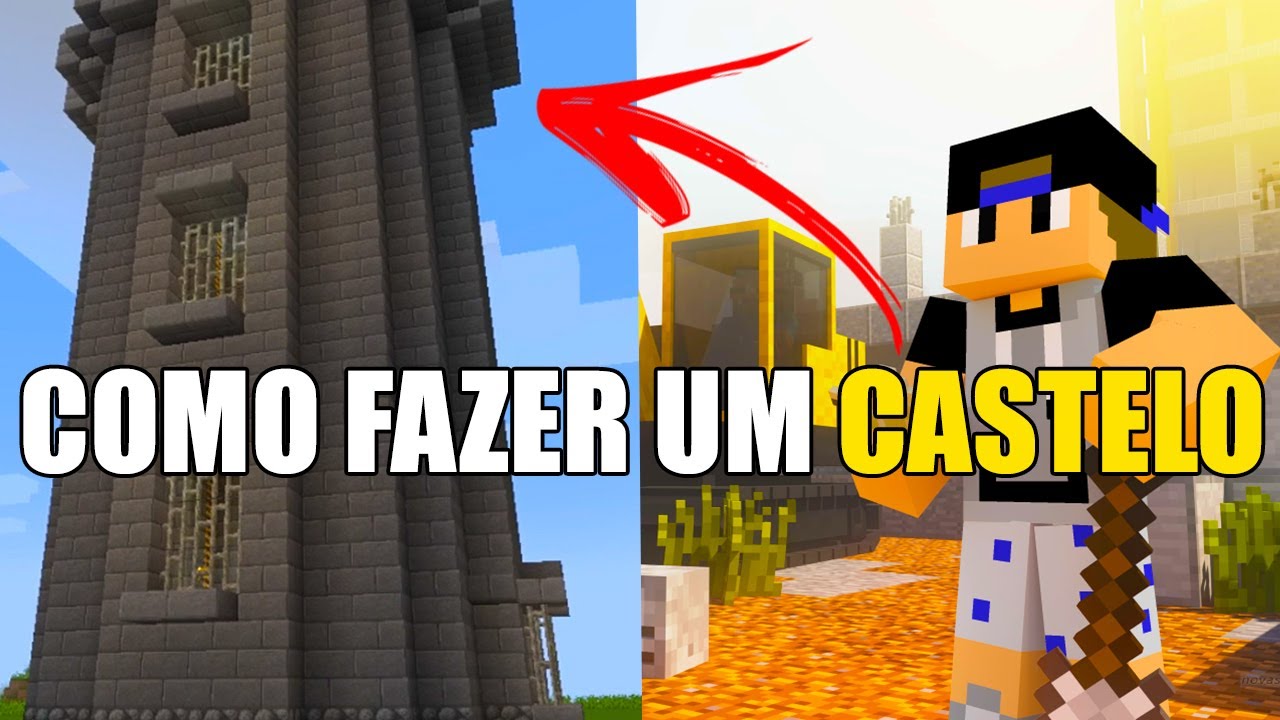 Como CONSTRUIR UM CASTELO NO MINECRAFT ( Kevin Gabil ) - YouTube