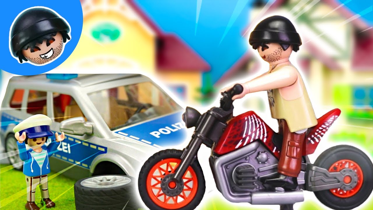 🏎️ 🚨 🏍️ Die schnellsten Autos und Motorräder in Karlchen Knack! - PlayMobil Film