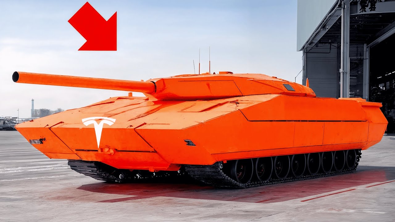 Секретный танк Tesla Илона Маска РАСКРЫТ! США в шоке!