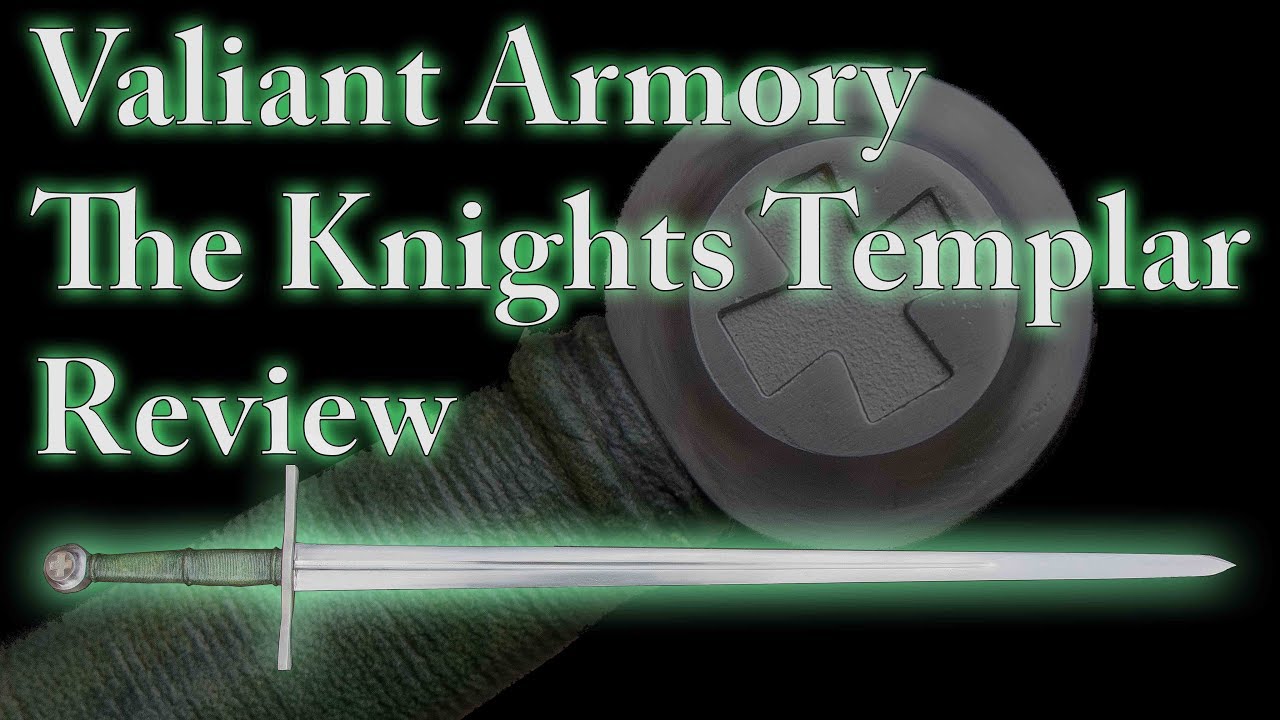 Обзор средневекового длинного меча Valiant Armory VA-409-Signature Collection - The Knights Templar.