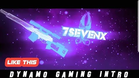 How Make Intro Like Dynamo Gaming ||Make Gaming Intro ||Gaming Intro make by Pashto|7SEVENX