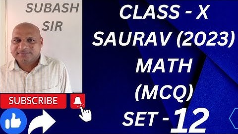 sa2 math x 1to25 saurav set12 hse 2023