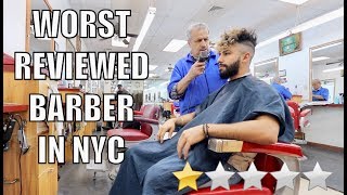 Haircut At The WORST Reviewed Barber in my City (New York City)