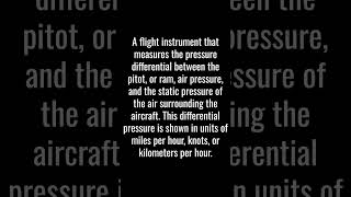 AIRSPEED INDICATOR