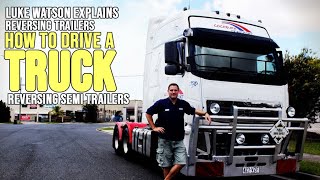 How To Reverse Trailers B Double Road Train