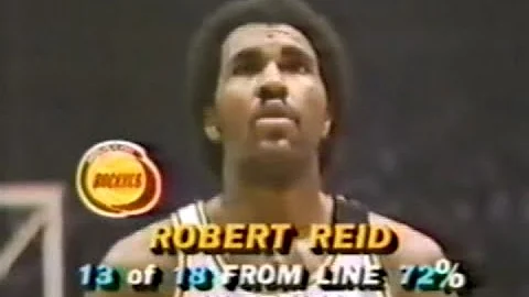 Robert Reid (27pts) vs. Celtics (1981 Finals) (Gam...