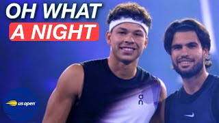 Shelton Beats Alcaraz in Epic Match | 2026 US Open Day 10 