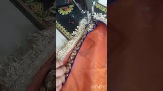 प्लेन दुपट्टे को दे स्टाइलिश traditional लुक#clothingdesign#