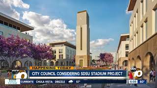 SD City Council to discuss future of SDSU stadium plan screenshot 5