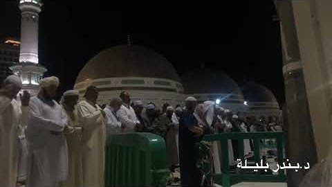 تلاوة من سورة الحاقة للشيخ بندر بليلة من صلاة العشاء 23-5-1441هـ