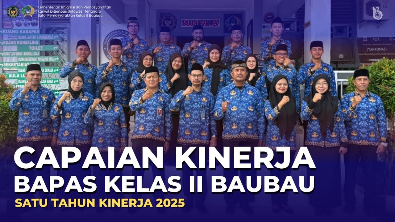 CAPAIAN KINERJA BAPAS BAUBAU 2025