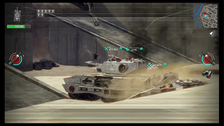 Infinite Tanks Gameplay On Android TV Box - Humans vs. Artificial Intelligence (Part 6)