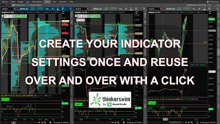 📈 Save Time Setting Up Charts with Custom Indicators – Quick Tutorial! - ThinkorSwim 📉