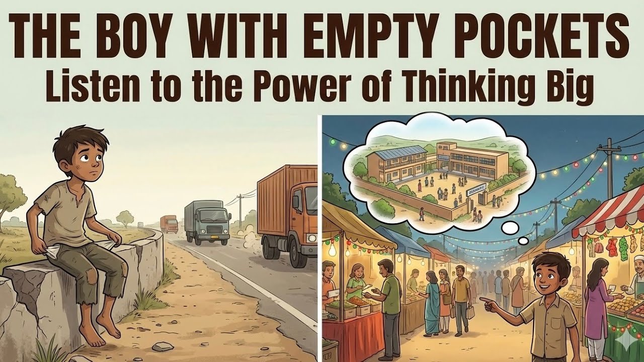 The Power of Thinking Big 🎄✨ | The Boy with Empty Pockets | Inspirational Story | Improve English