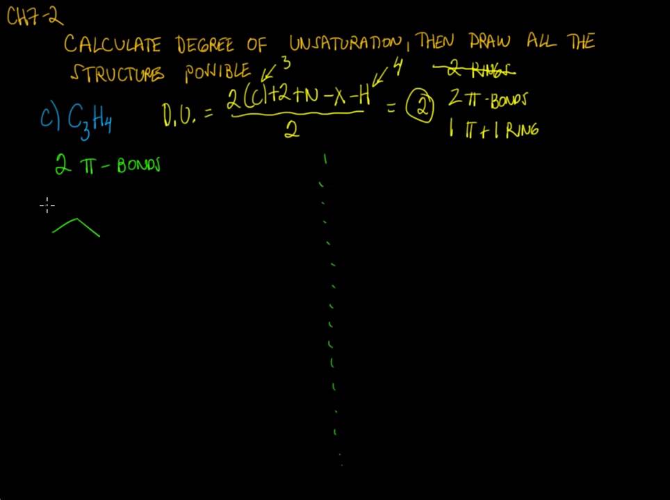 Draw all isomers for C3H4 YouTube