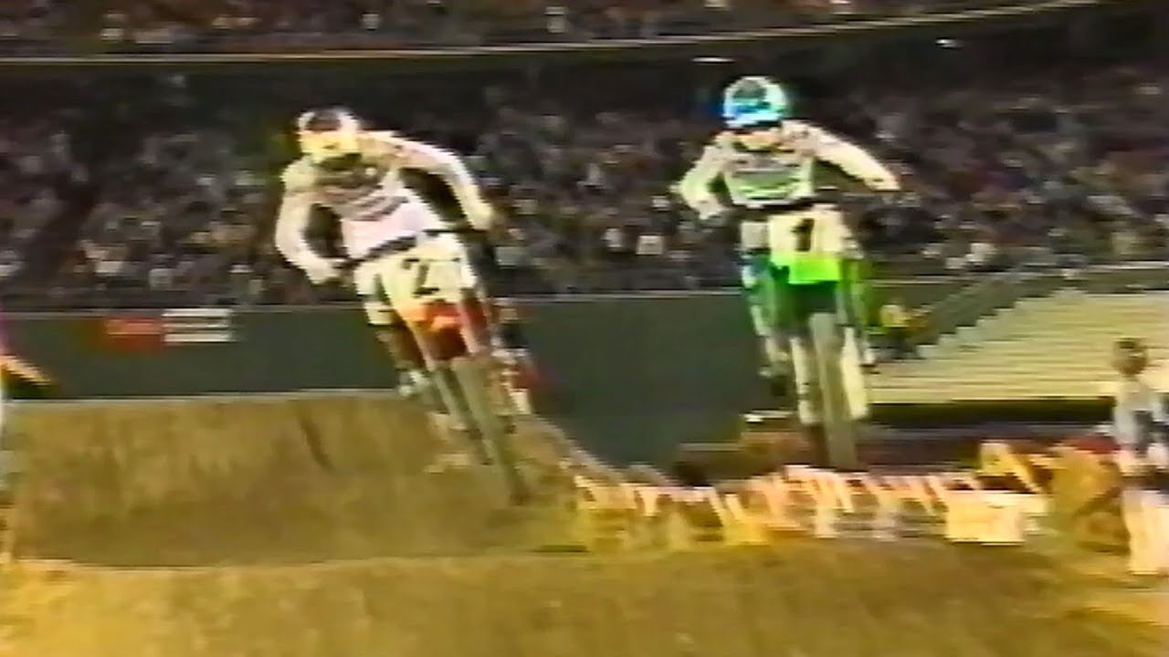 AMA Supercross（スーパークロス）Review 1988 - YouTube