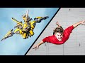 We Tried Transformers Stunts In Real Life! - Challenge