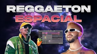 Como hacer un BEAT ESPACIAL de REGGAETON estilo MORA/FEID | FL Studio 21