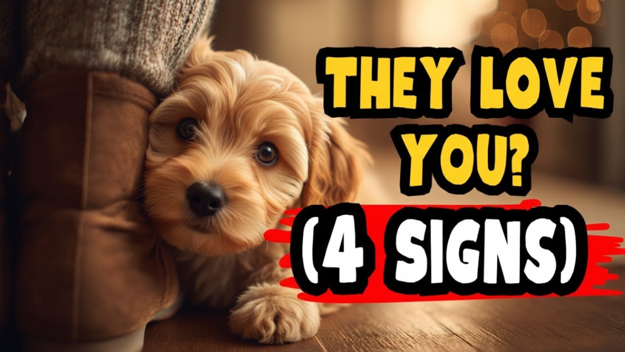 4 Signs Your Dog Loves You More Than Anyone Else - YouTube