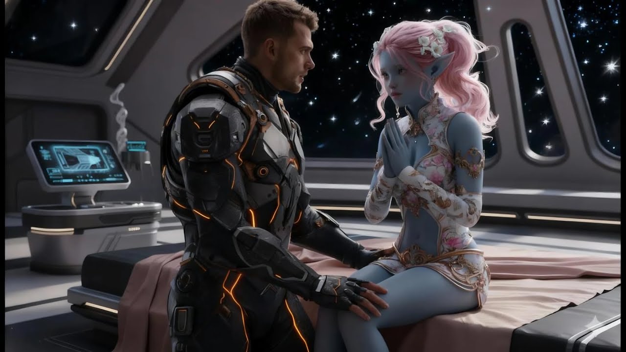 “Just One Night,” Alien Princess Begged—But Now She Wants To Stay In The Human’s Arms Forever