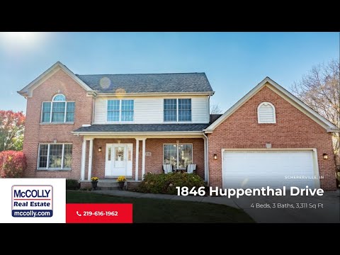 1846 Huppenthal Drive, Schererville, IN home video tour