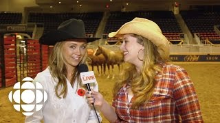 CBC LIVE: Amber Marshall at the Royal Winter Fair Rodeo | Heartland | CBC