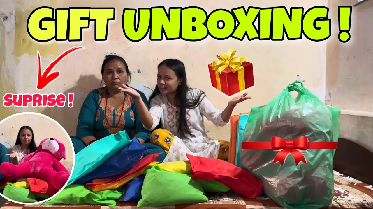 Birthday Ma Yeti Dherai Gift Paye 😍 || Sabai Gift Unboxing Gare Mummy Sanga 😱 || MOTEE VLOG