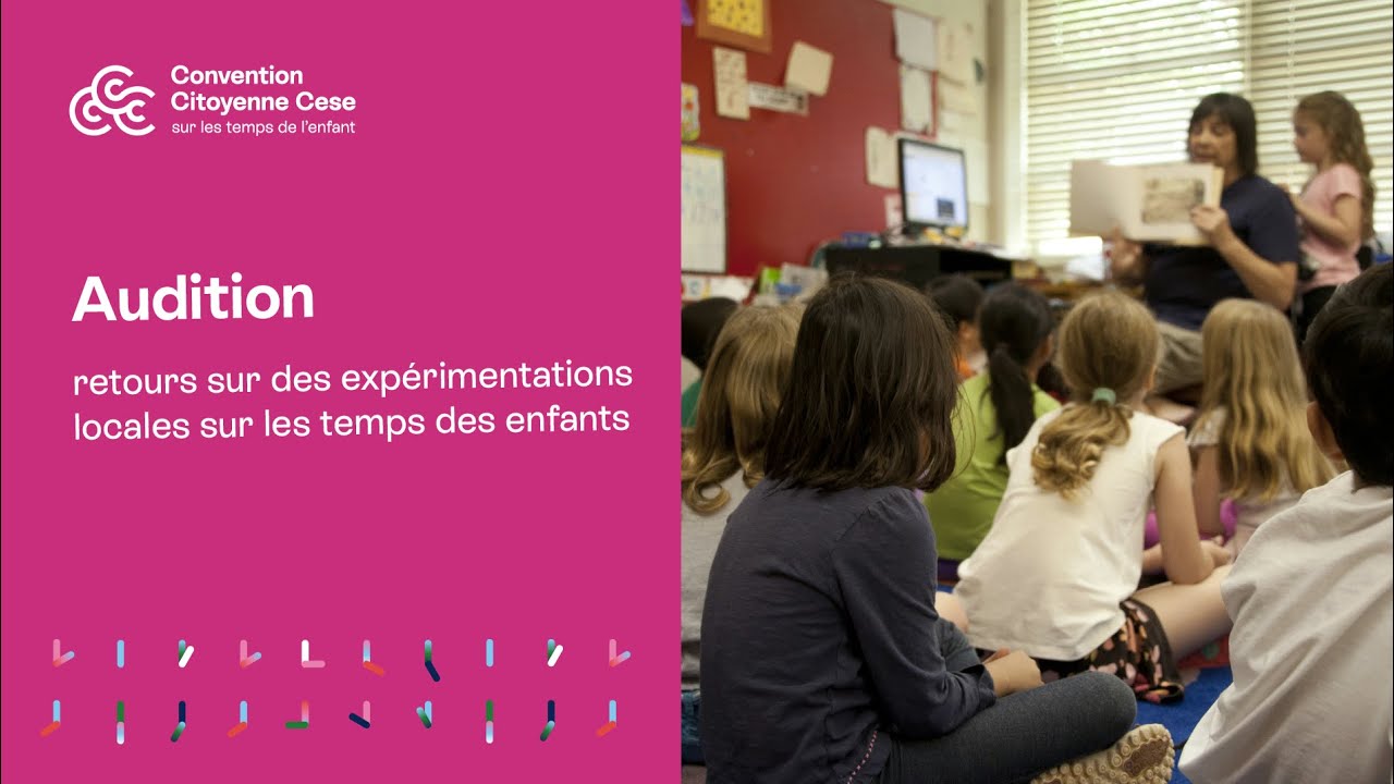 CCTE Session#3 - Retours sur des expérimentations locales sur les temps des enfants  - En direct