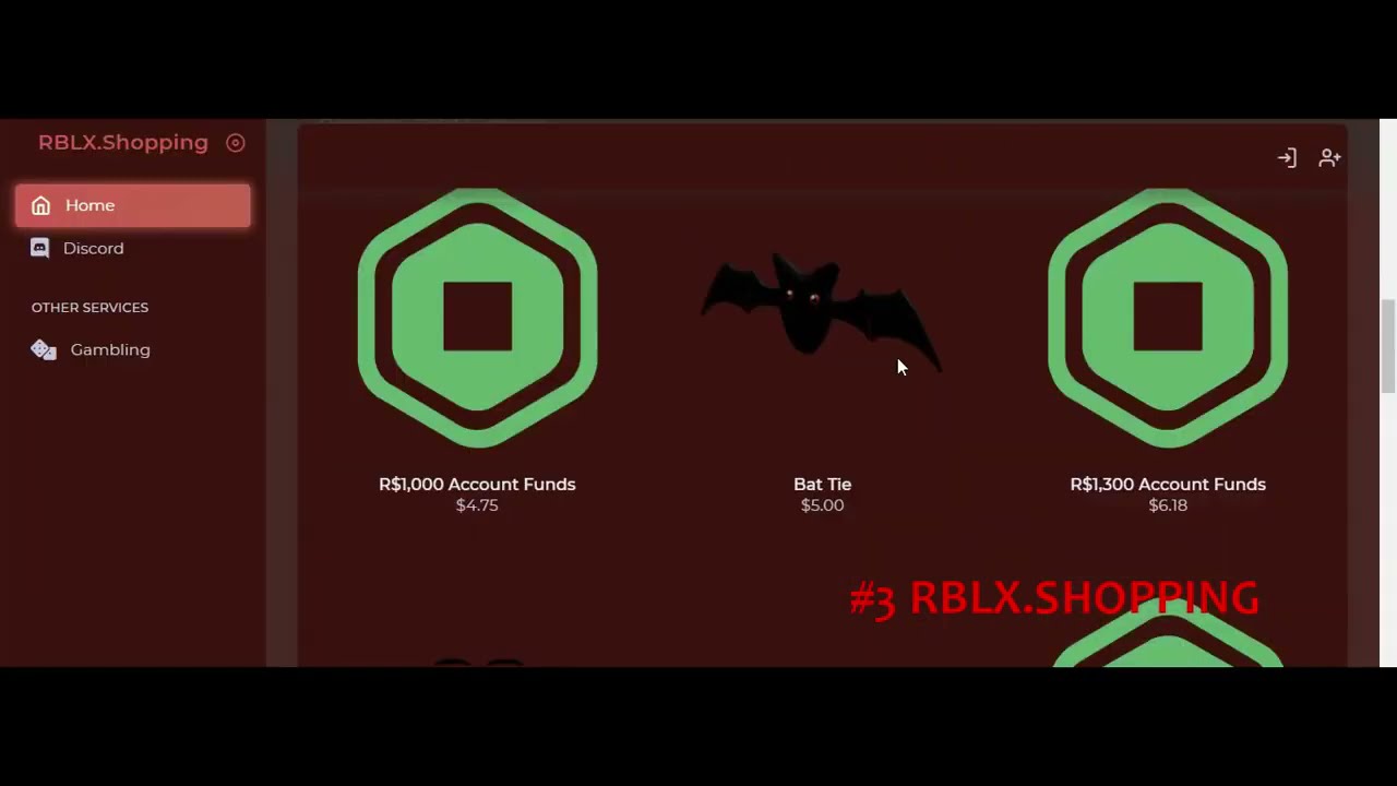 TOP 4 BLACK MARKET ROBLOX 1 RbxFlip Compilation YouTube 