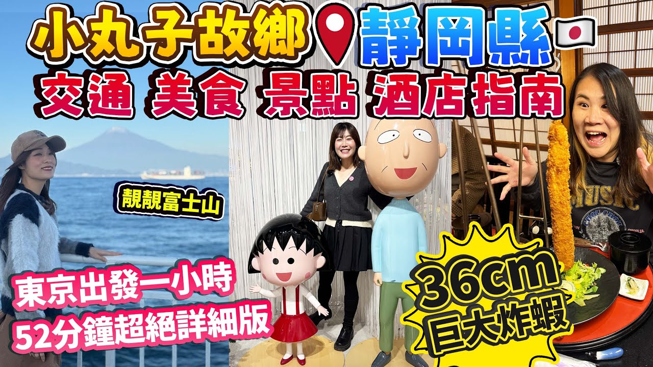 東京出發一小時！小丸子故鄉🎒靜岡縣交通 美食 景點 酒店 52分鐘超詳盡指南｜ 日本菇菇菇