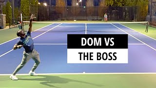 The Boss vs Dom [Official USTA 4.5 Match]