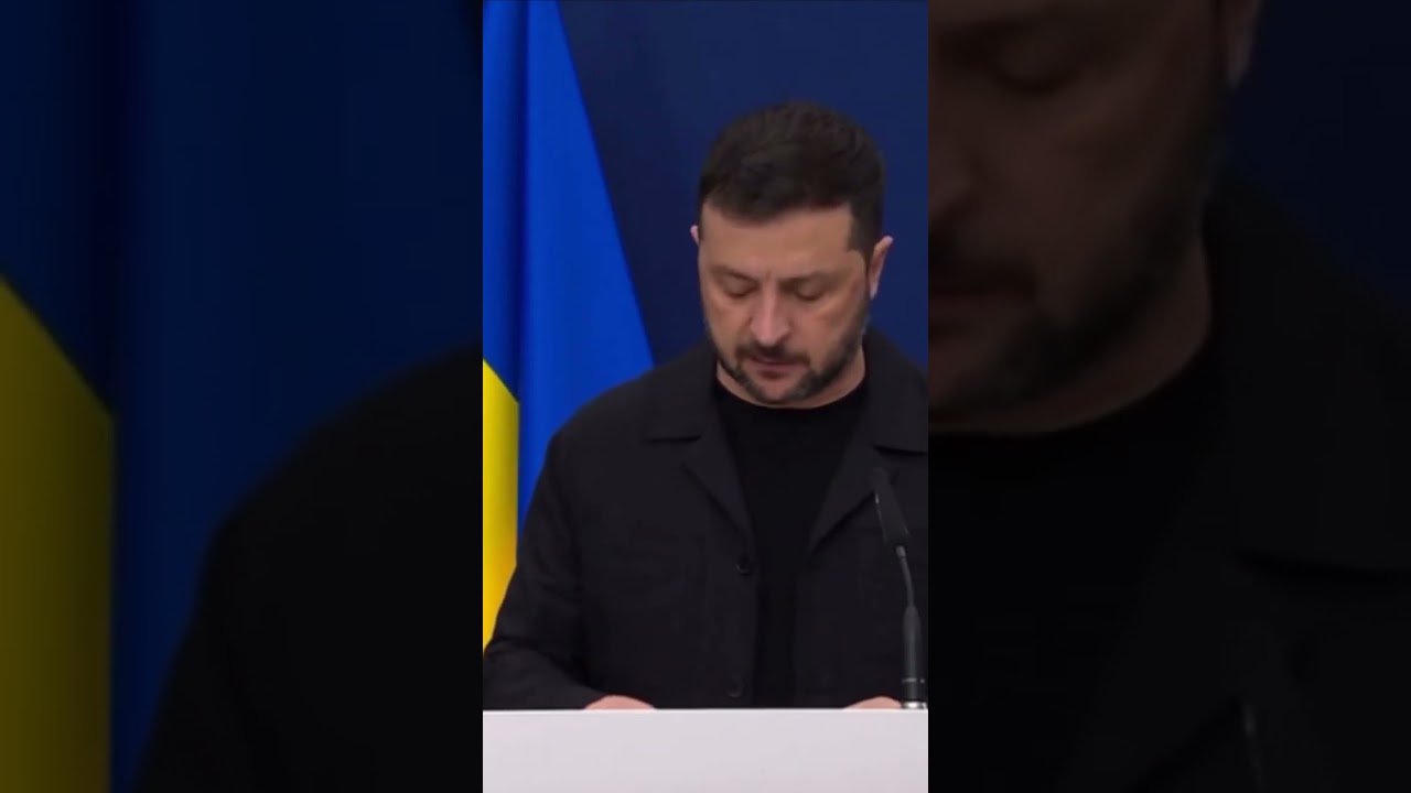 Zelensky response in English - See description 