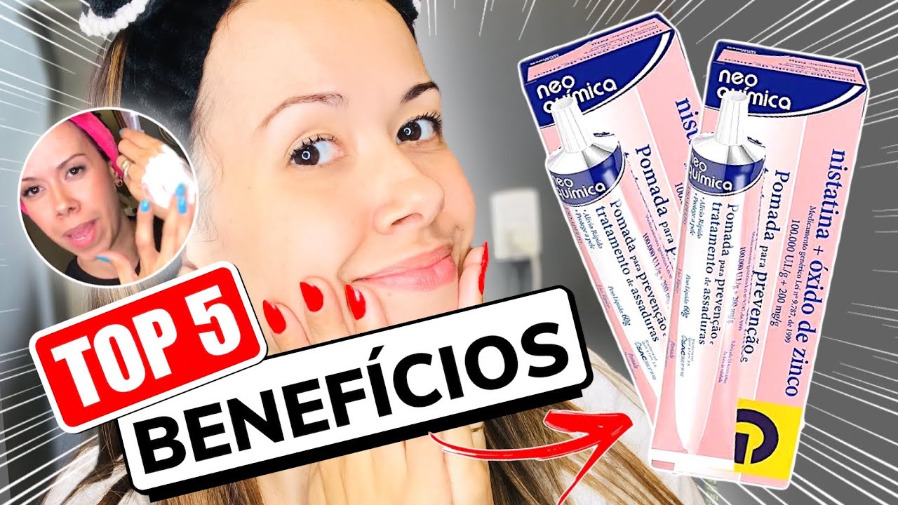 POMADA NISTATINA + ÓXIDO de ZINCO * | Para que Serve TOP 5 Utilidades !!!