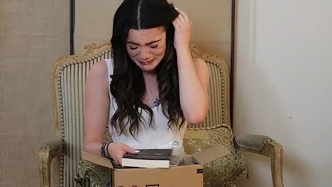 Seeing My BOOK for The 1ST Time ** UNBOXING REACTI...