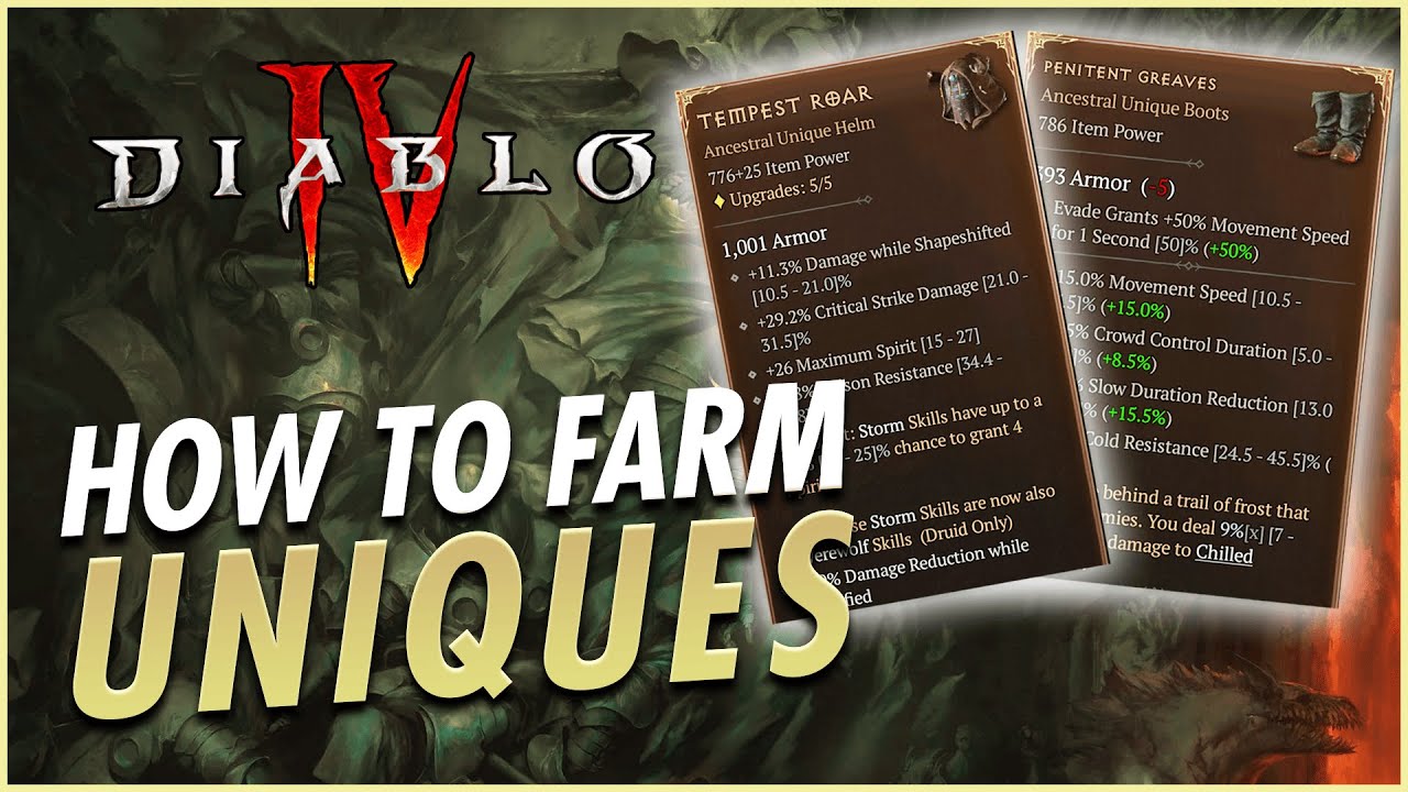 Diablo 4 Legendary gear farm: How to get better loot