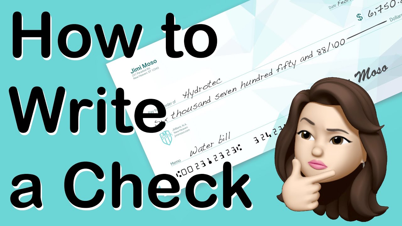 How To Write A Check For 2550 Dollars