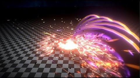 【Unity】Game VFX Portfolio 斬撃エフェクト#2