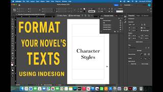 Format Your Novel's Text Messages: InDesign for Authors