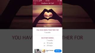 My Love Relationship Counter app overview screenshot 5
