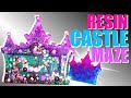 DIY RESIN CASTLE MAZE! Sophie and Toffee UV Resin Tutorial Sparkle Glitter Galaxy Necklace