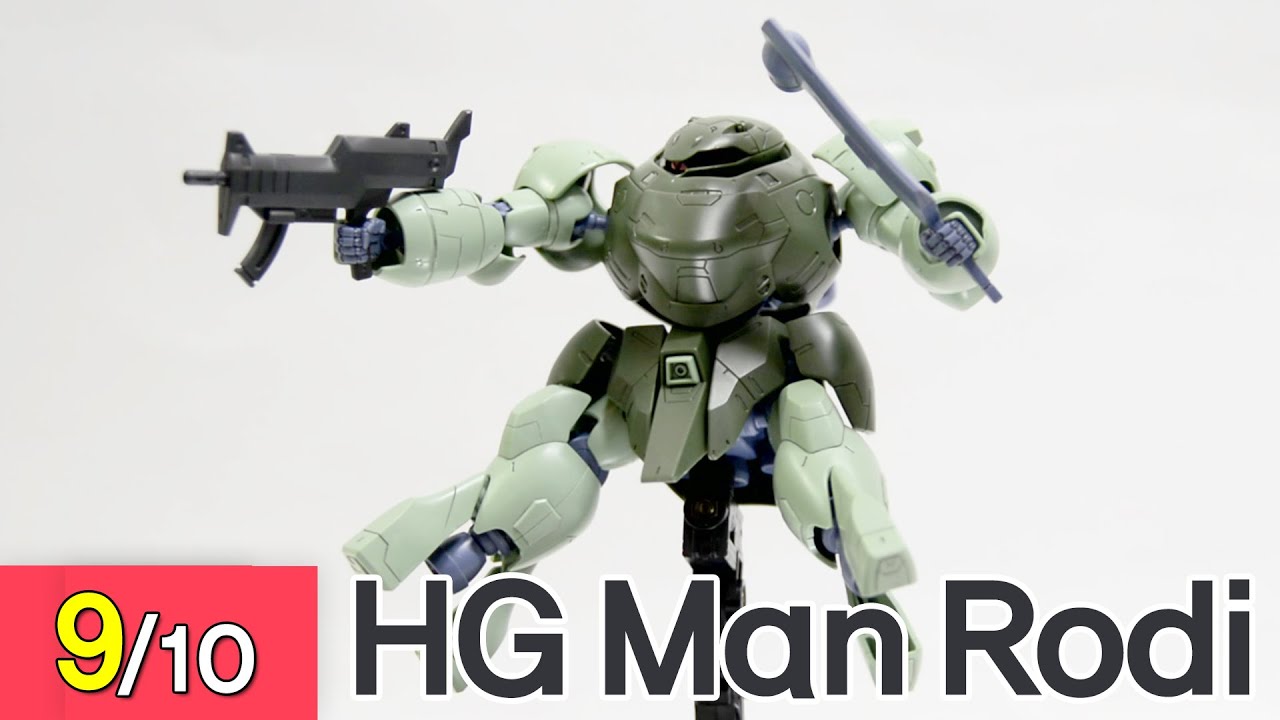 [REVIEW] HGIBO 1/144 맨 로디- Man Rodi - YouTube