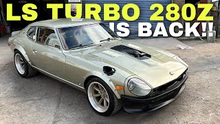 OUR 1000BHP LS V8 TURBO DATSUN 280Z IS BACK AND WE'RE READY TO TAKE ON SUPERCARS!