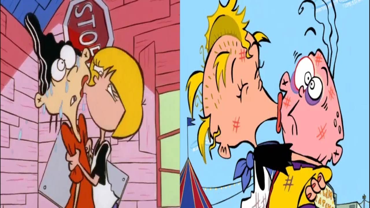 Nazz kiss Edd and Eddy - YouTube