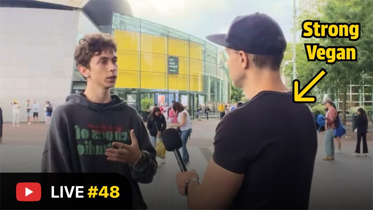 Public Struggles When a VEGAN Asks This… 