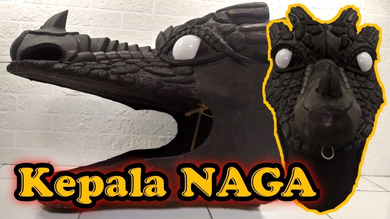 PENYAMPULAN KEPALA LAYANGAN NAGA (part 2) MOTIF TIMBUL