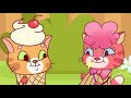 Cat Family | Cartoon for Kids | New Full Episodes Compilation - CATCAKES