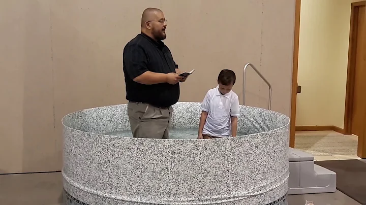 Jason Readinger's Baptism