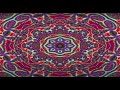 Trippy Mesmerizing Fractal Mandala Animation, Chill Ambient Music for Tripping Yoga Meditation Study