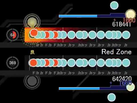 [太鼓さん次郎]Red Zone 創作譜面